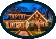 Residential Christmas Light Installation